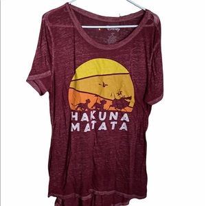 Women’s XL Disney Lion King T Shirt